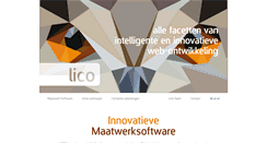 Desktop Screenshot of lico.nl